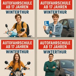 Bild für Kategorie Autofahren ab 17 Jahren in Winterthur Kategorie B Autofahrschule (Lernfahrausweis) ab 17 Jahren für Personenwagen Fahrschule in Winterthur